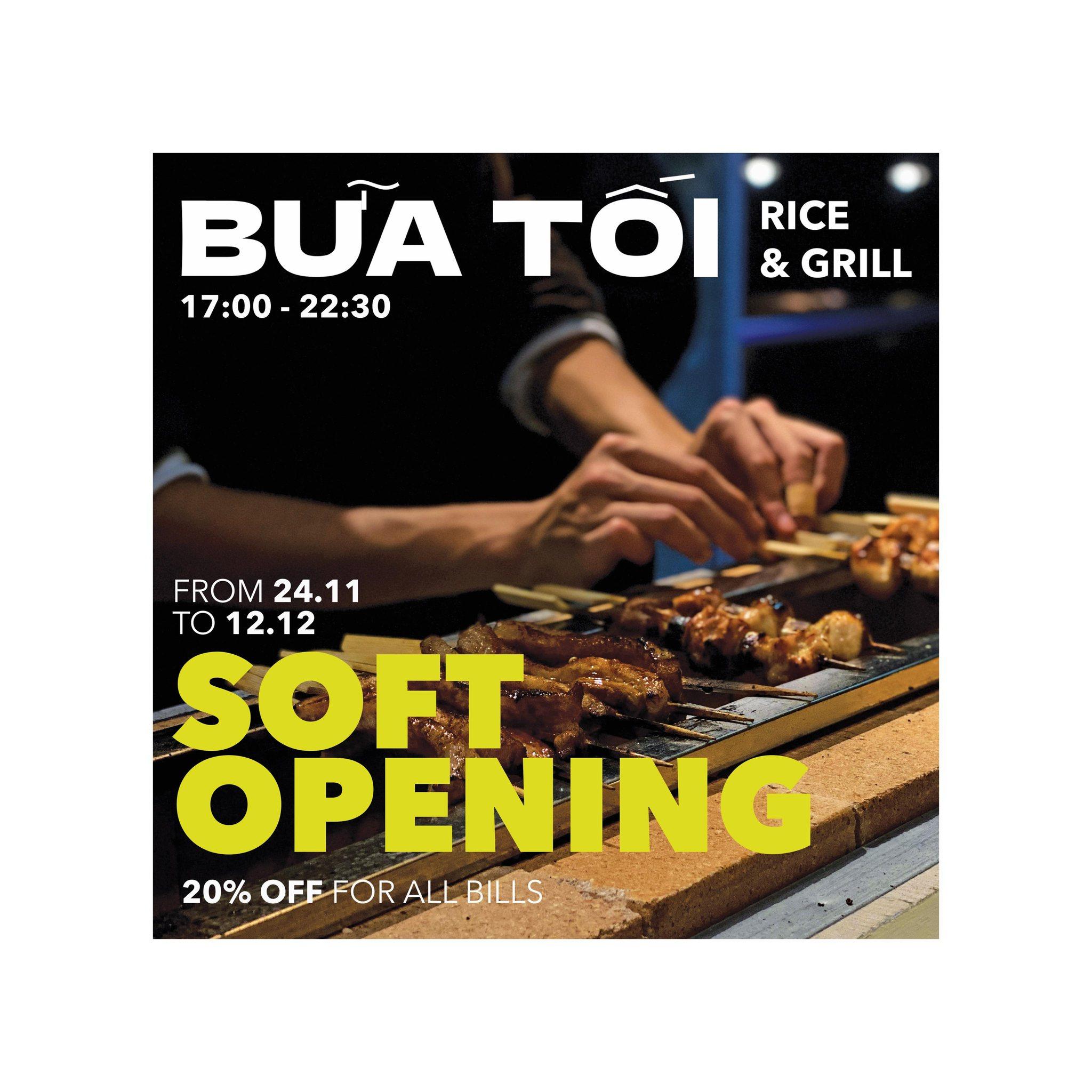 BỮA TỐI - Rice & grill 