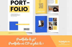 Portfolio là gì? Portfolio và CV có phải là 1 khi đi xin việc tại NH-KS