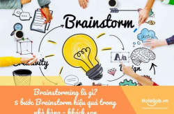 Brainstorming là gì? 5 bước Brainstorm hiệu quả trong nhà hàng - khách sạn