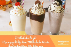 Milkshake là gì? Học ngay bí kíp làm Milkshake từ các bartender hàng đầu hiện nay