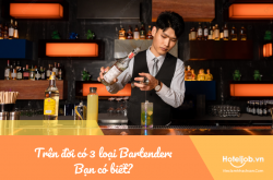 Trên đời có 3 loại Bartender: Bạn có biết?
