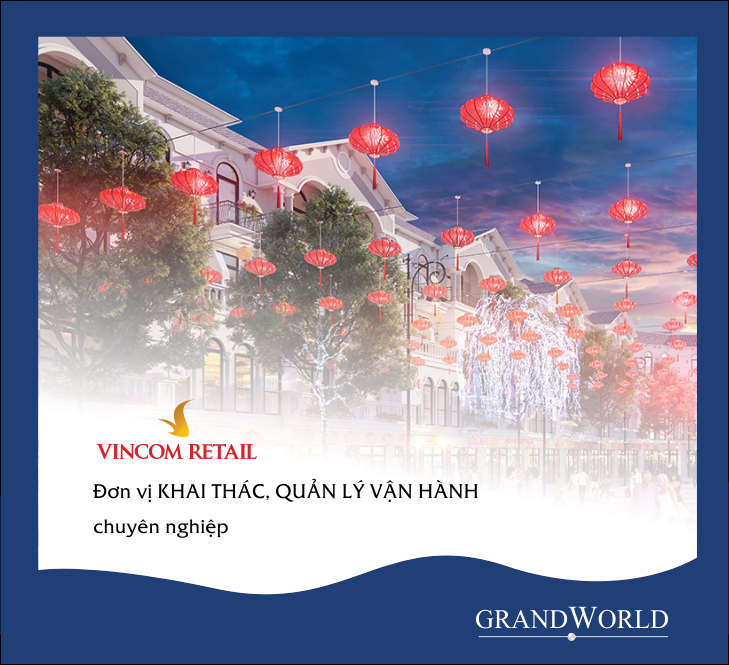 Khu phố thương mại Grand World Phú Quốc