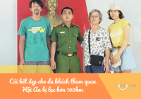 Cái kết đẹp cho du khách tham quan Hội An bị lạc hơn 100km 