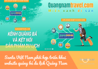 Santa Việt Nam phối hợp triển khai website quảng bá du lịch Quảng Nam