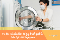 05 đầu việc cần làm để quy trình giặt là luôn đạt chất lượng cao
