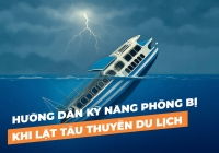 [SOS] Hướng dẫn kỹ năng thoát hiểm khi lật tàu thuyền [Series xử lý tình huống khẩn cấp]