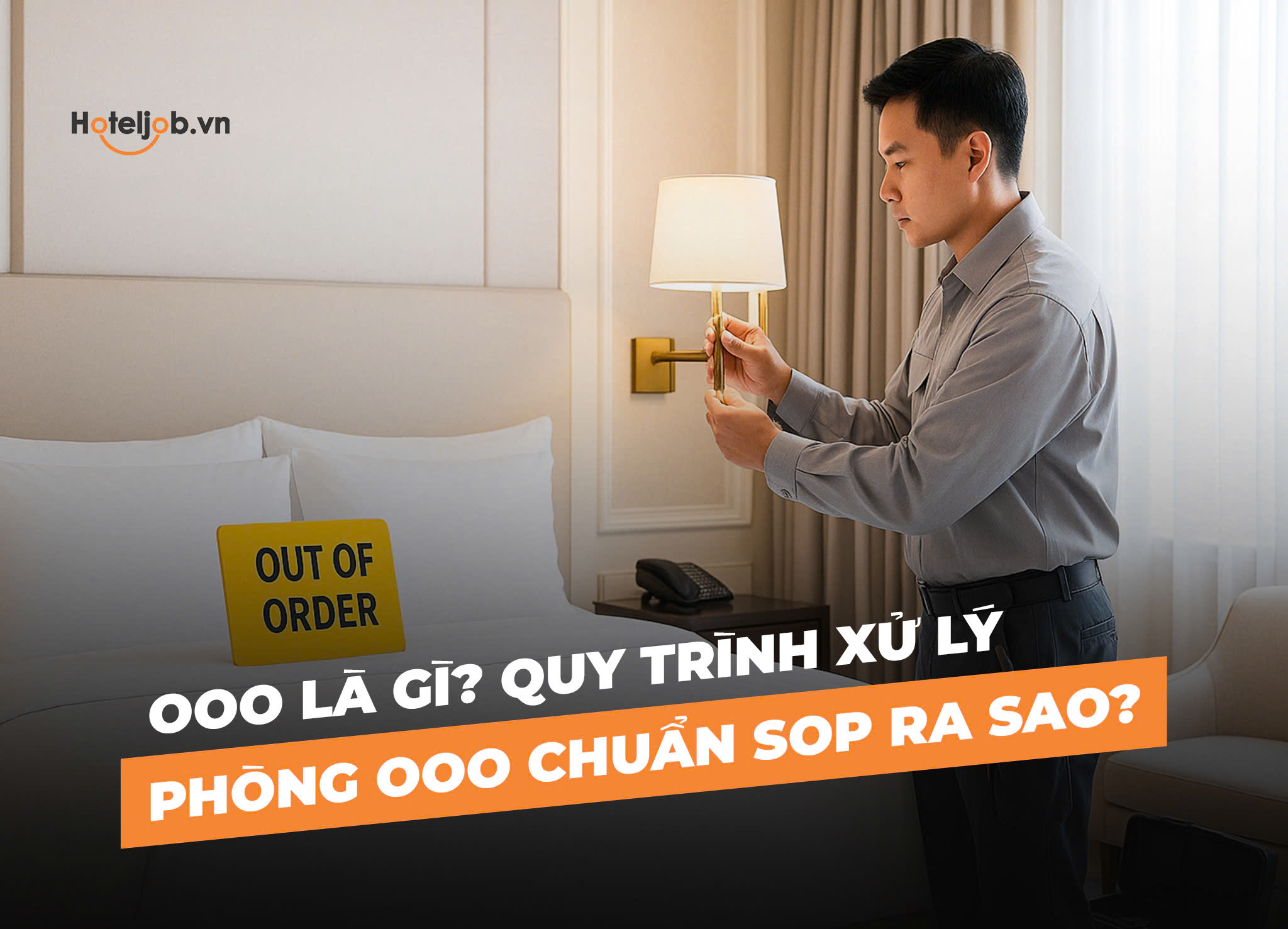 OOO là gì? Quy trình xử lý phòng OOO chuẩn SOP ra sao?