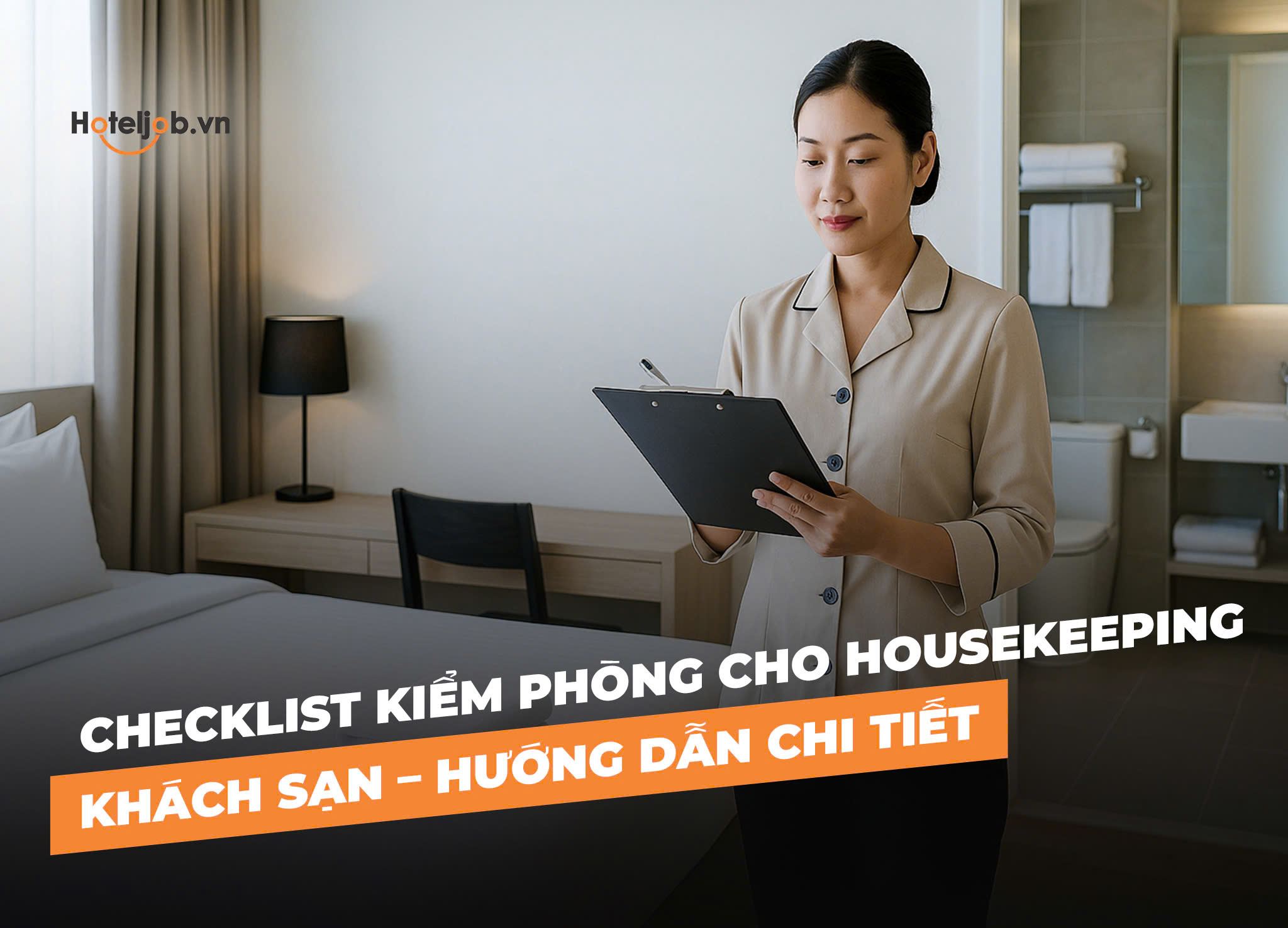 Checklist kiểm phòng cho Housekeeping khách sạn – Hướng dẫn chi tiết