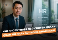 Ghi nhớ 15 thuật ngữ chuyên ngành Quản trị nhân sự trong khách sạn