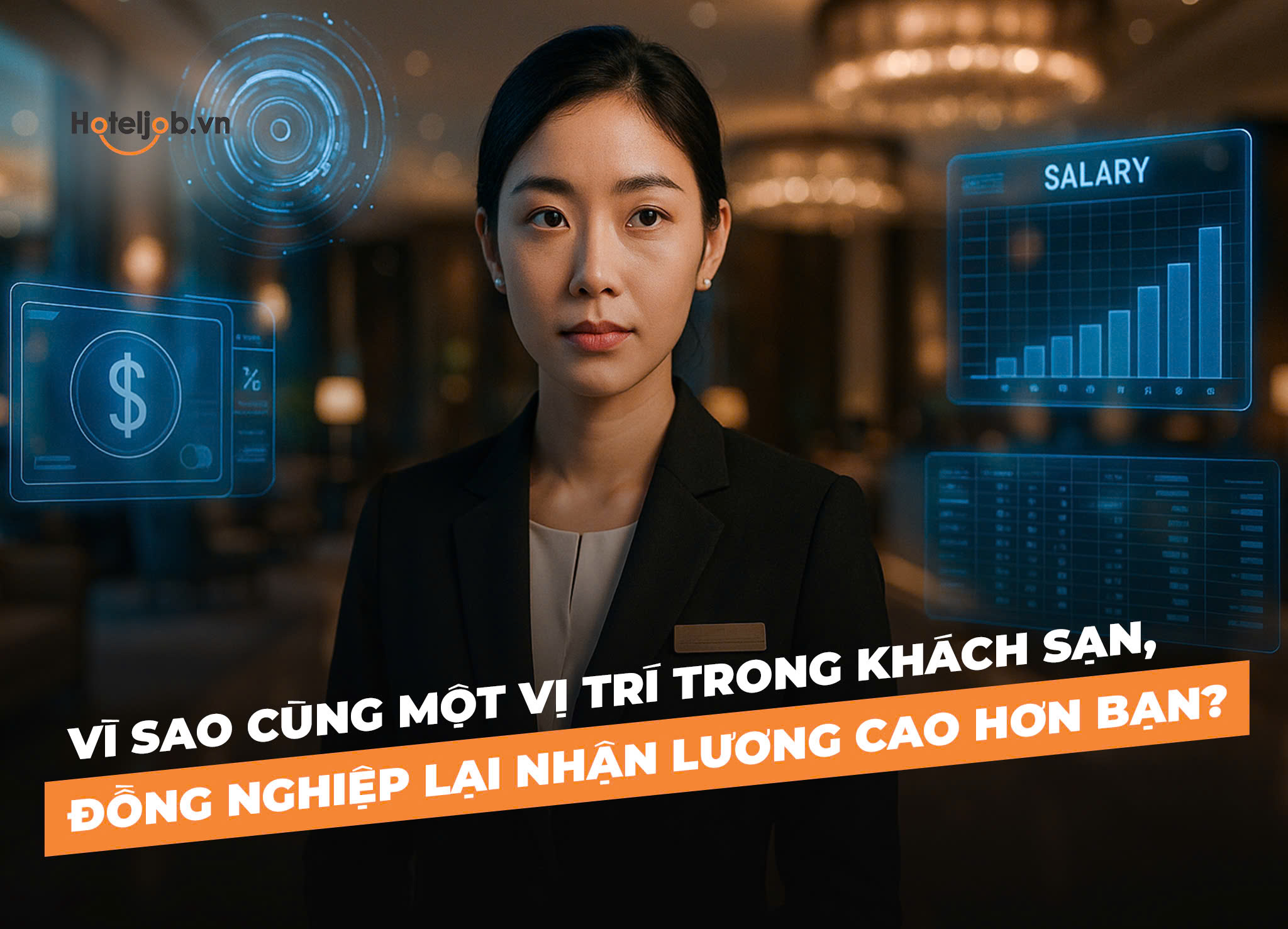 Vì sao cùng một vị trí trong khách sạn, đồng nghiệp lại nhận lương cao hơn bạn?