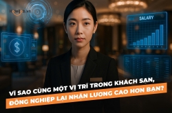 Vì sao cùng một vị trí trong khách sạn, đồng nghiệp lại nhận lương cao hơn bạn?