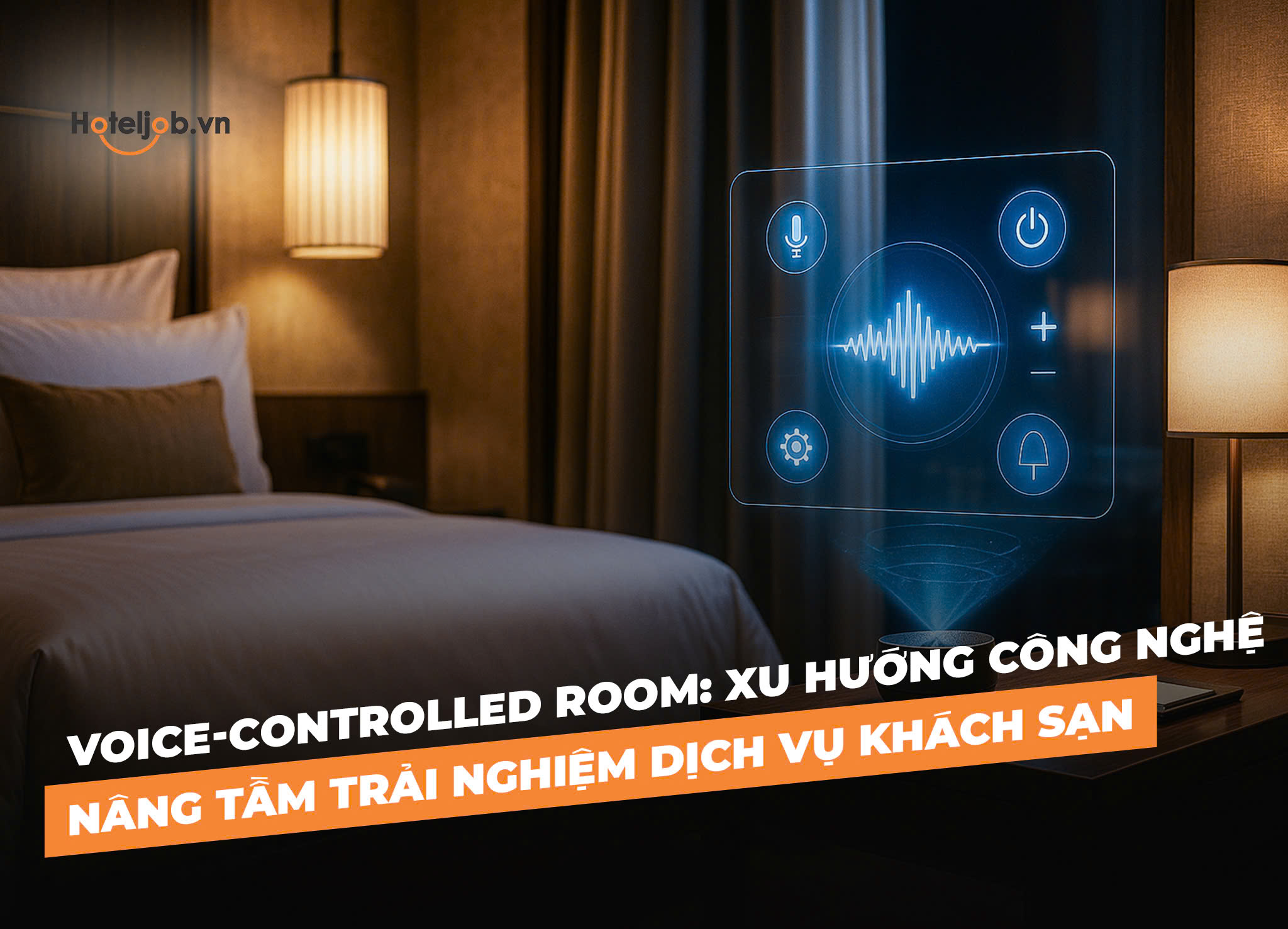 Voice-Controlled Room: Xu hướng công nghệ nâng tầm trải nghiệm dịch vụ khách sạn