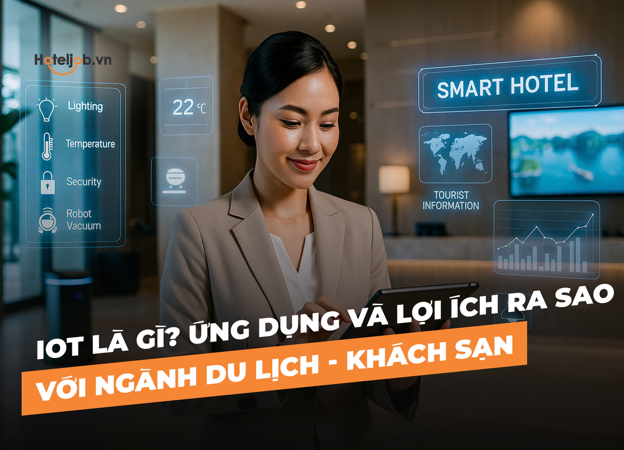 IoT là gì? Ứng dụng và lợi ích ra sao với ngành du lịch - khách sạn