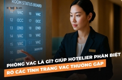 Phòng VAC là gì? Giúp Hotelier phân biệt rõ các tình trạng VAC thường gặp