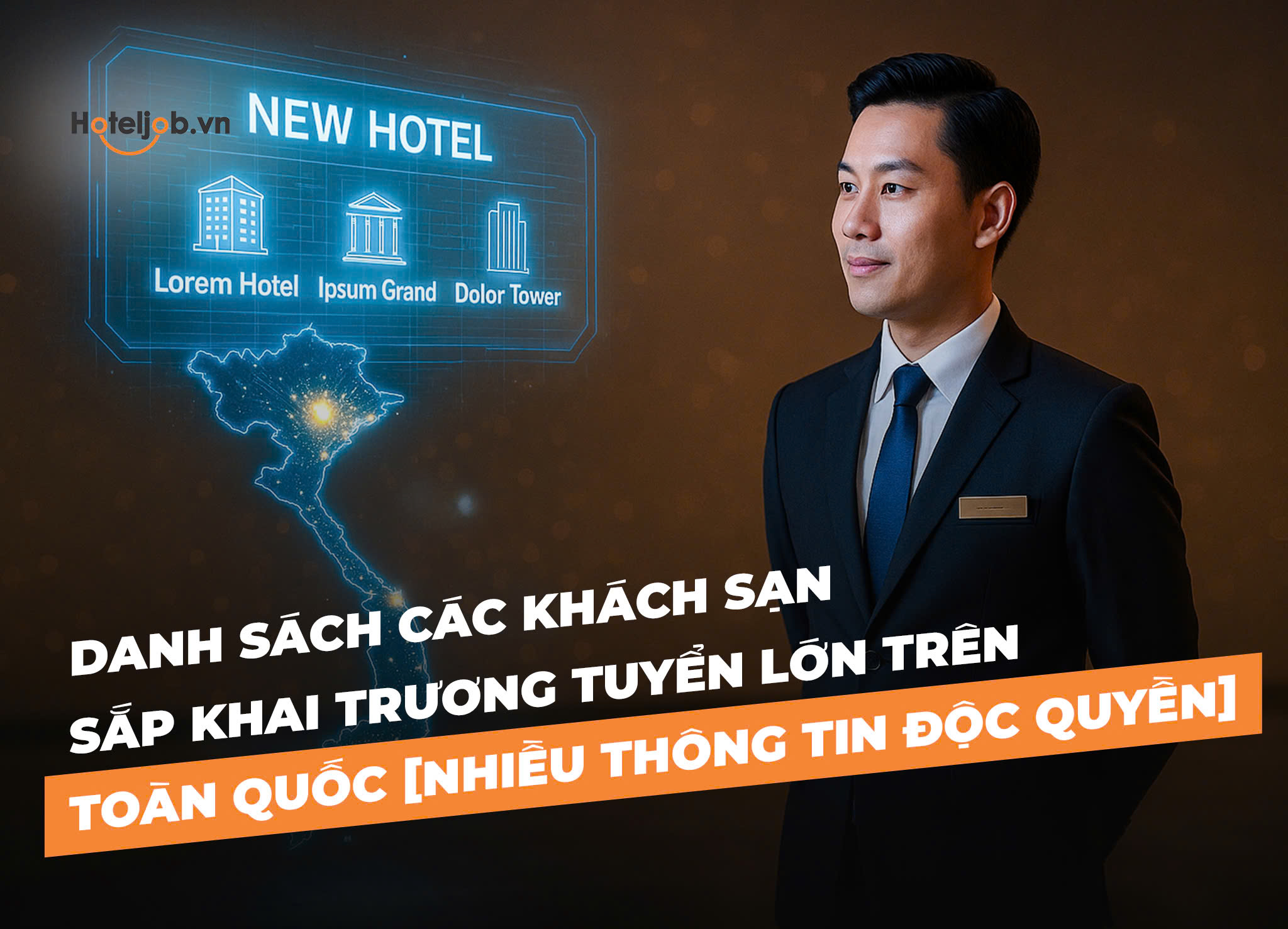 Danh sách các khách sạn sắp khai trương tuyển lớn trên toàn quốc [Nhiều thông tin độc quyền]