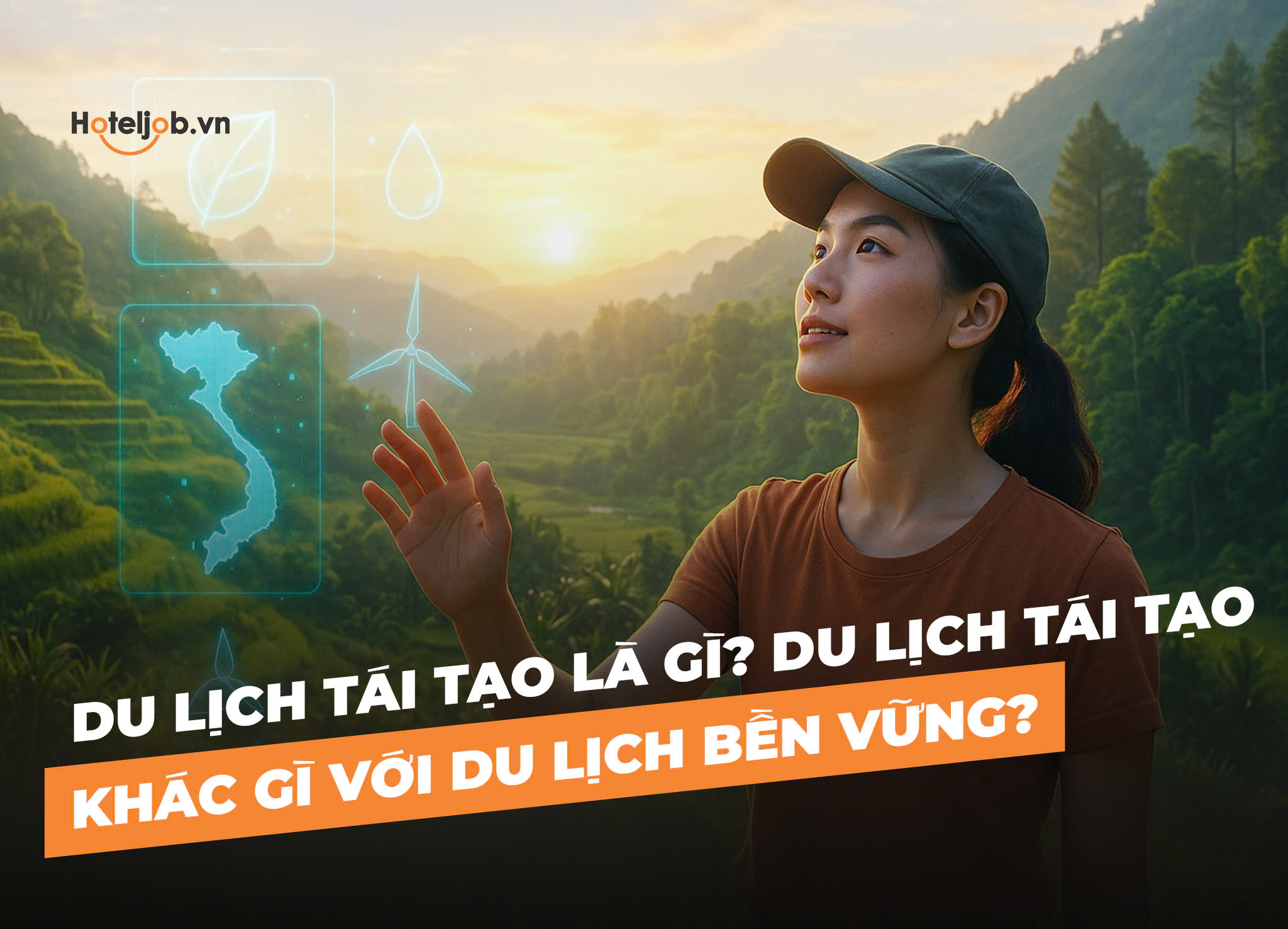 Du lịch tái tạo là gì? Du lịch tái tạo khác gì với du lịch bền vững?