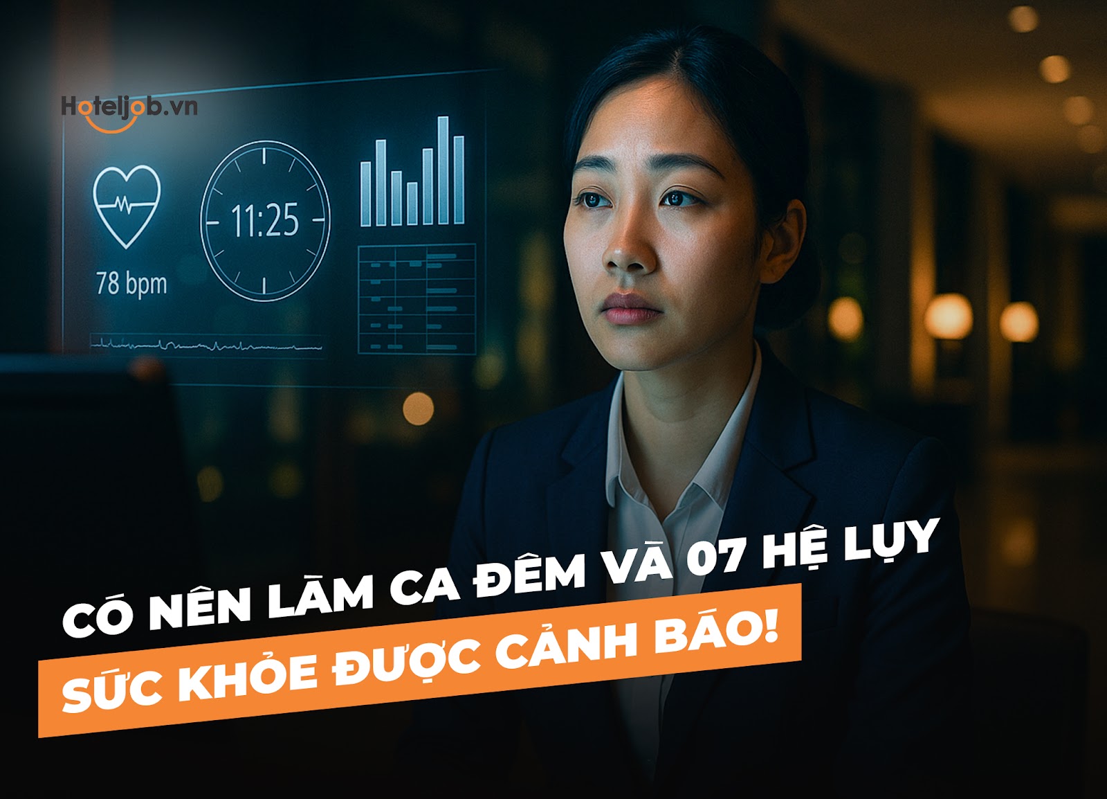 Có nên làm ca đêm và 07 hệ lụy sức khỏe được cảnh báo!