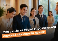 Tiêu chuẩn 4S trong phục vụ khách chuẩn lễ tân chuyên nghiệp