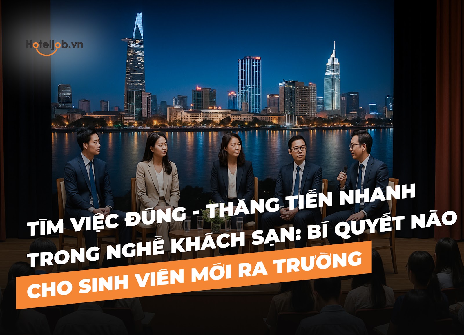 Tìm việc đúng - Thăng tiến nhanh trong Nghề Khách Sạn: Bí quyết nào cho Sinh viên mới ra trường