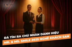 Vinh danh Mr. & Ms. Smile 2025 – Chủ nhân “nụ cười toả sáng nhất” ngành Hospitality lộ diện