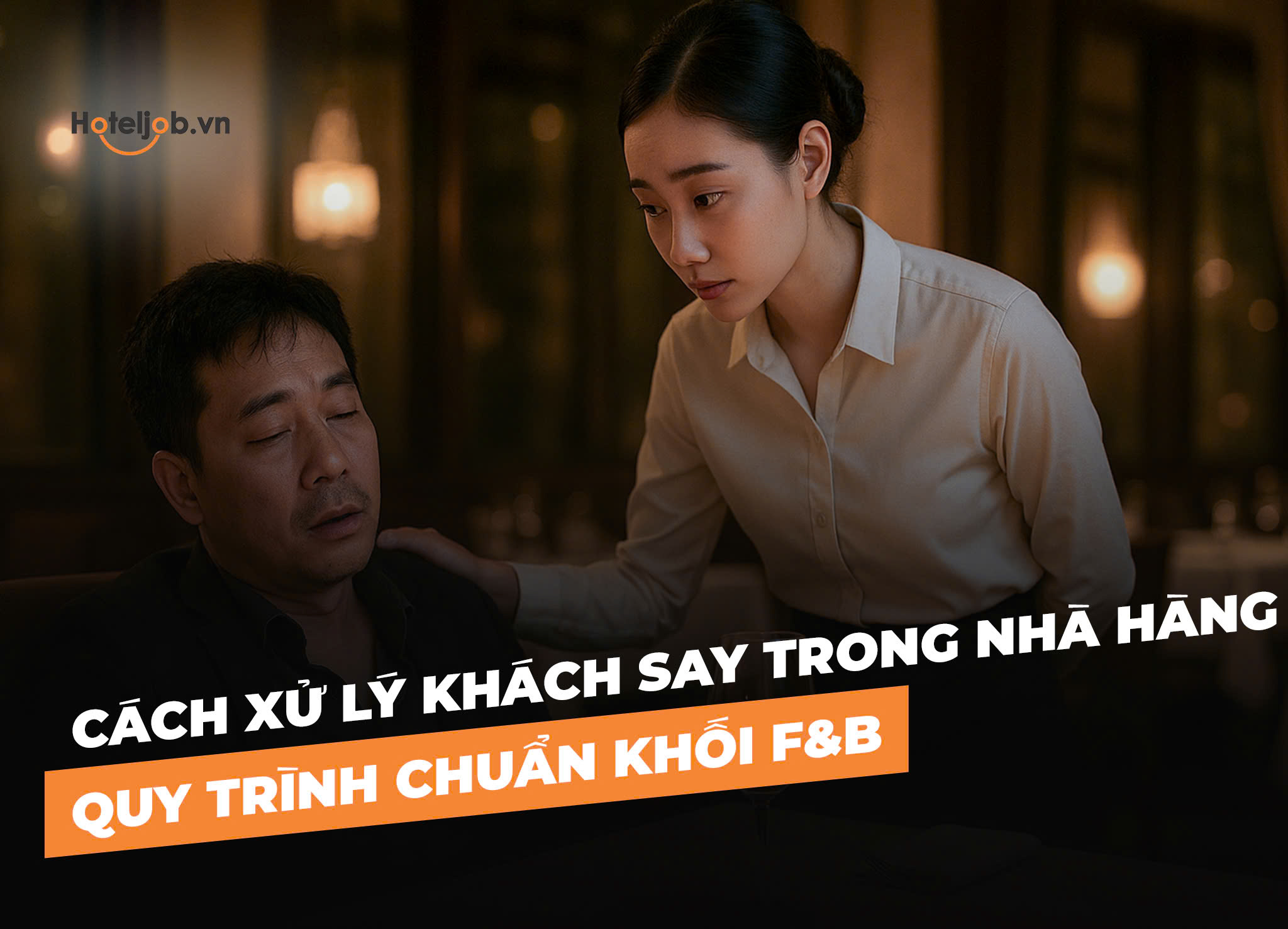 Cách xử lý khách say trong nhà hàng: Quy trình chuẩn khối F&B