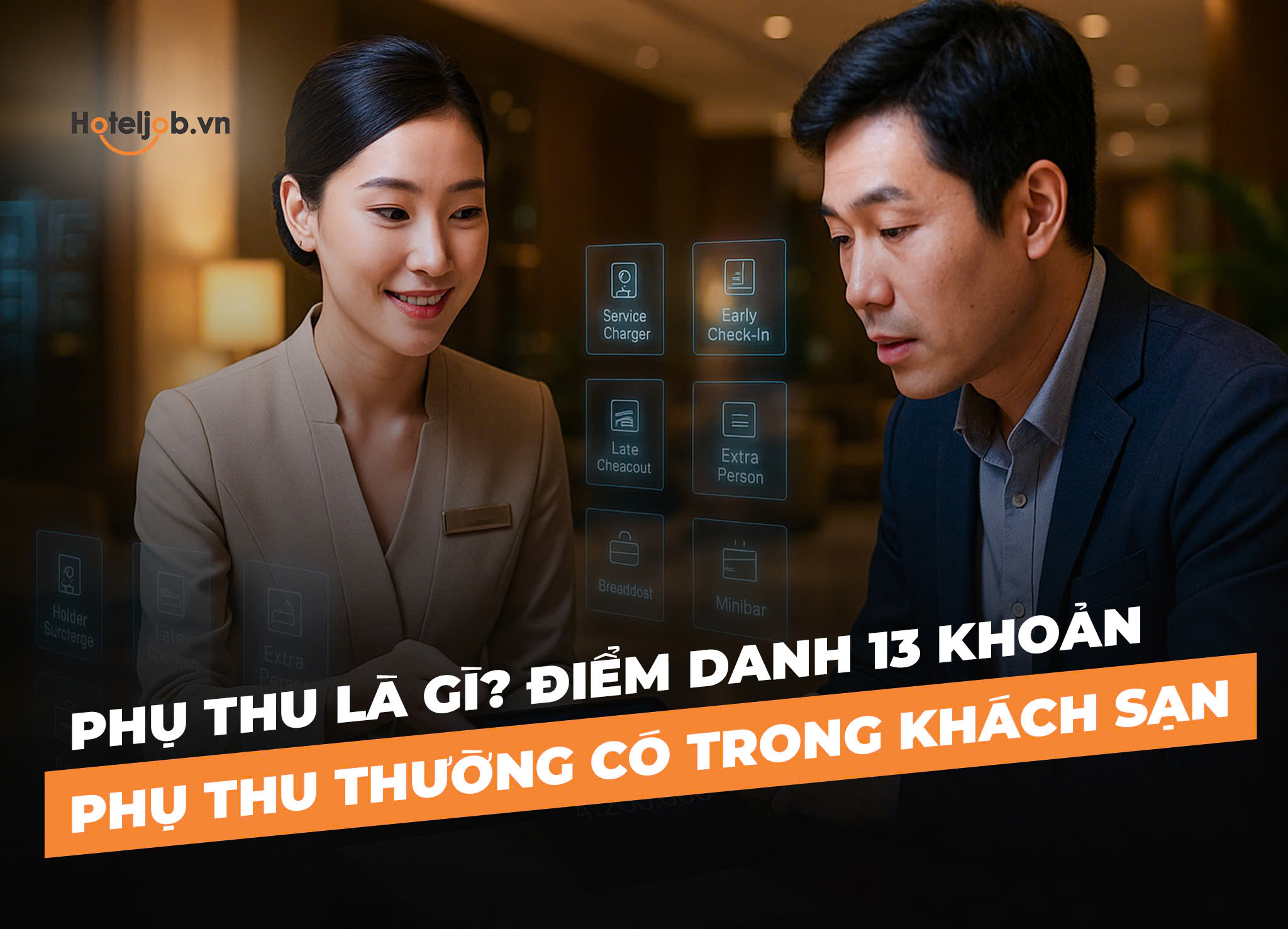 Phụ thu là gì? Điểm danh 13 khoản phụ thu thường có trong khách sạn 