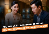 Phụ thu là gì? Điểm danh 13 khoản phụ thu thường có trong khách sạn 