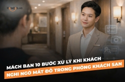 Mách bạn 10 bước xử lý khi khách nghi ngờ mất đồ trong phòng khách sạn