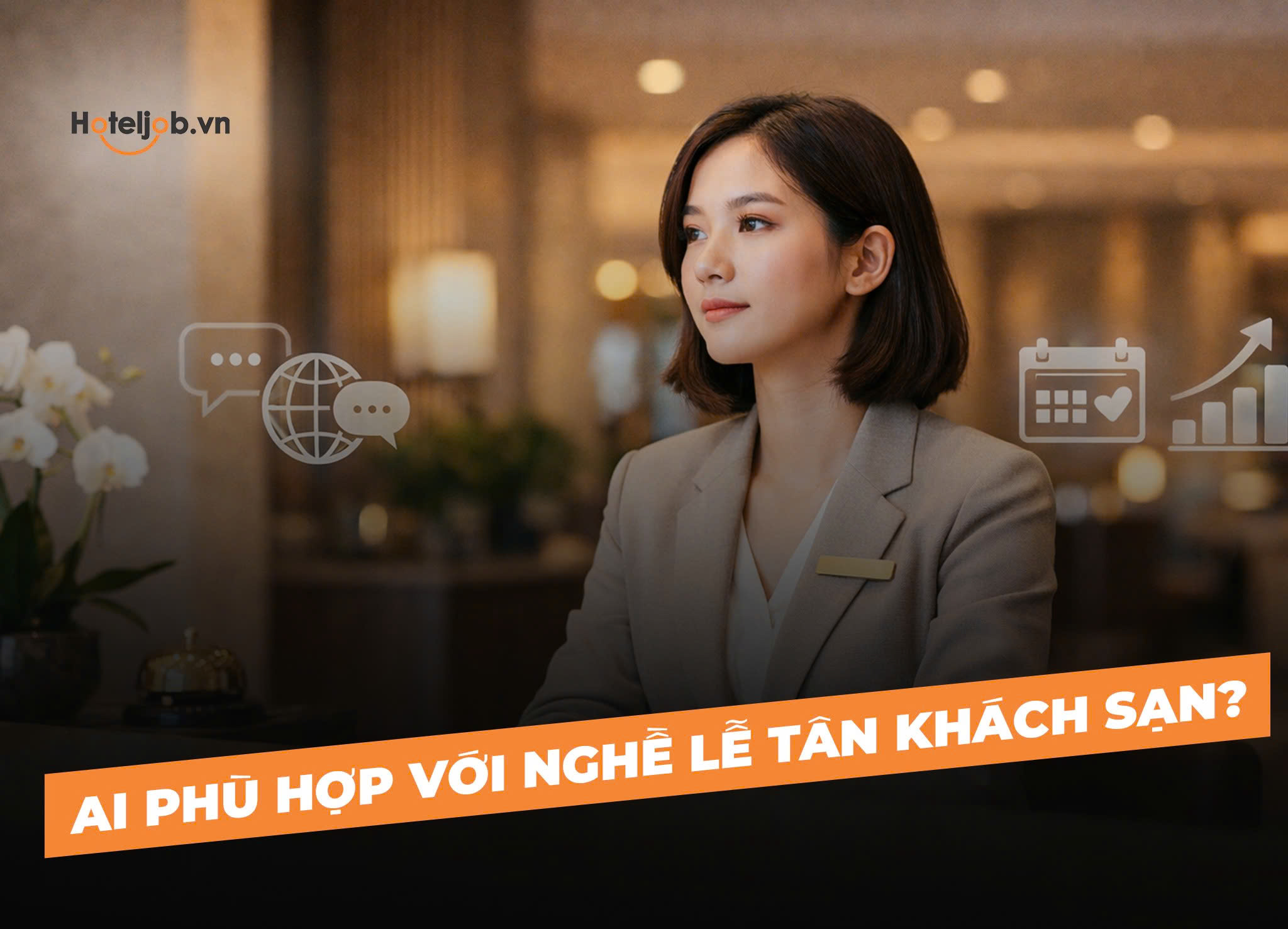 Ai phù hợp với nghề lễ tân khách sạn?