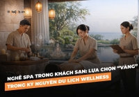 Nghề Spa trong khách sạn: Lựa chọn “Vàng” trong kỷ nguyên du lịch wellness