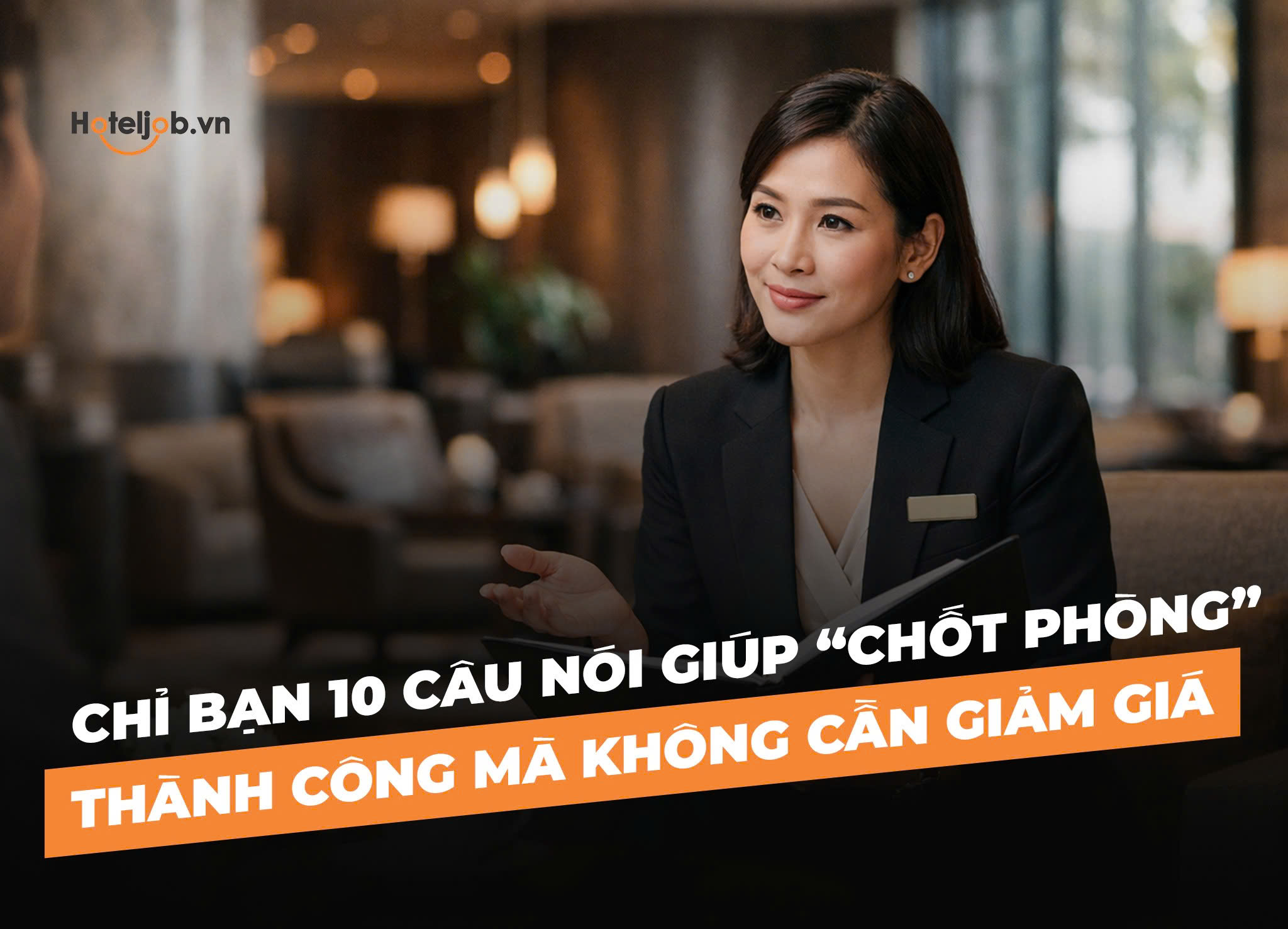 Chỉ bạn 10 câu nói giúp “Chốt Phòng” thành công mà không cần giảm giá