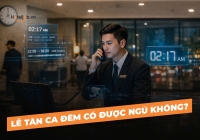Lễ tân ca đêm có được ngủ không? 