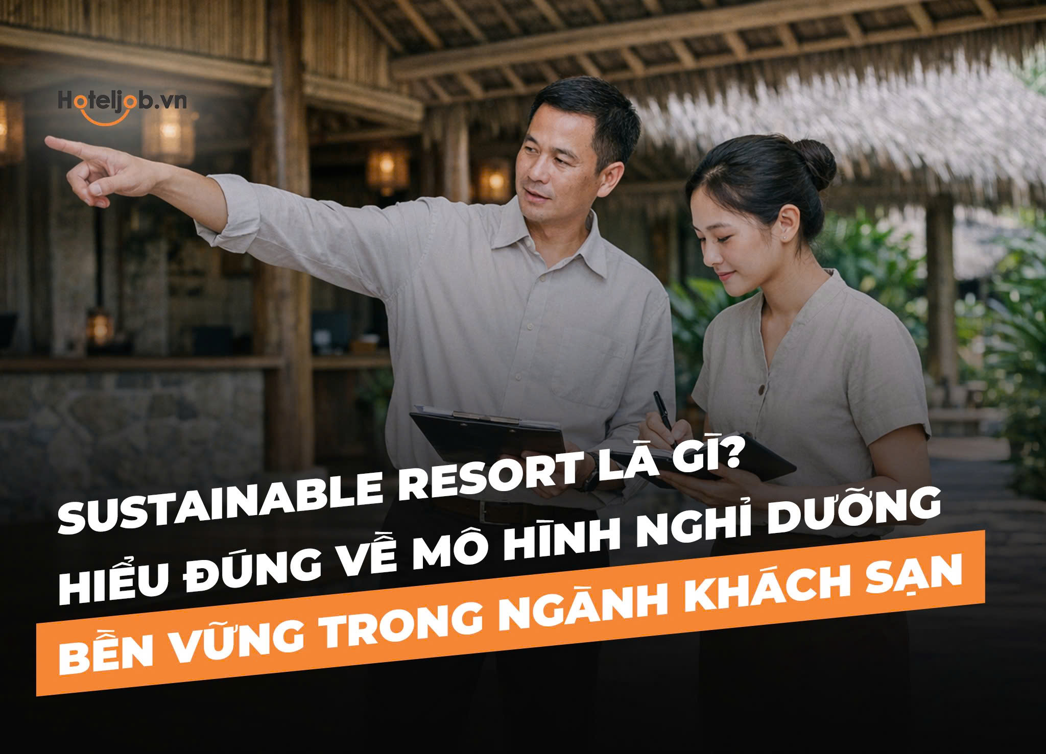 Sustainable Resort là gì? Hiểu đúng về mô hình nghỉ dưỡng bền vững trong ngành Khách sạn