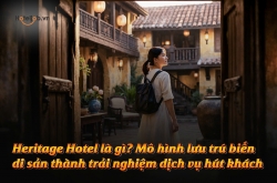 Heritage Hotel là gì? Mô hình lưu trú biến di sản thành trải nghiệm dịch vụ hút khách