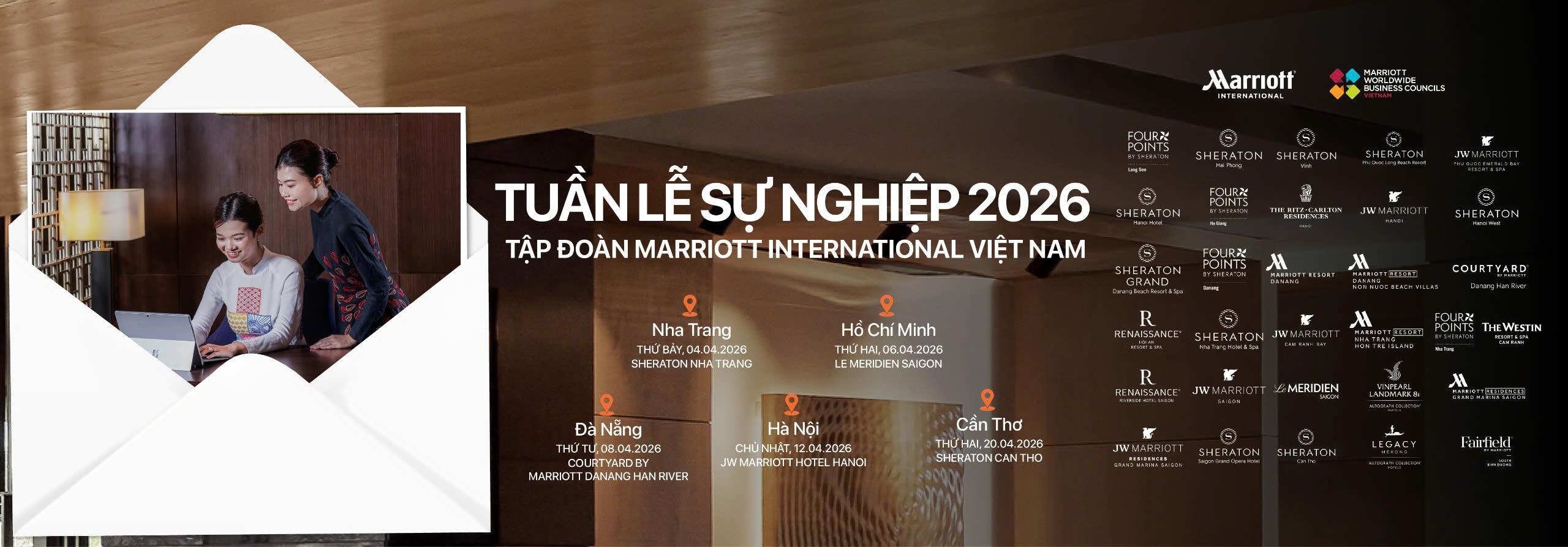 tuần lễ marriott 2026
