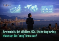 Bức tranh Du lịch Việt Nam 2026: Khách tăng trưởng, khách sạn đón “sóng” lớn ra sao?