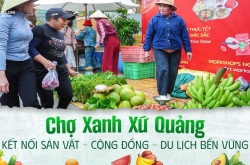Chợ Xanh xứ Quảng: Khi nông sản không chỉ để bán mà còn kể chuyện du lịch bền vững