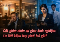 Cắt giảm nhân sự giàu kinh nghiệm: Là tiết kiệm hay phải trả giá?