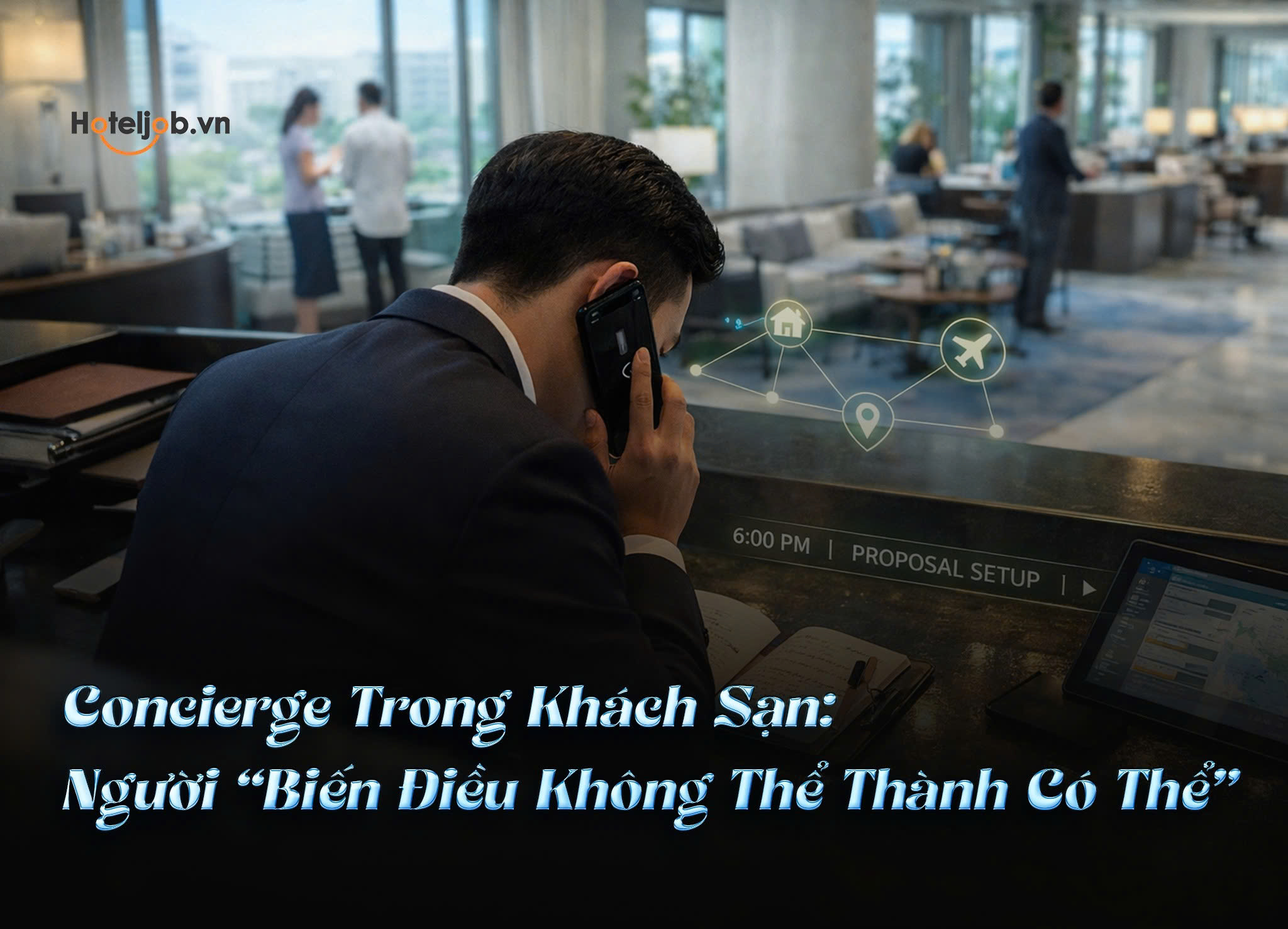 Concierge Trong Khách Sạn: Người “Biến Điều Không Thể Thành Có Thể”