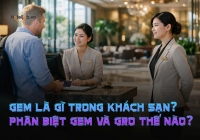 GEM là gì trong khách sạn? Phân biệt GEM và GRO thế nào?