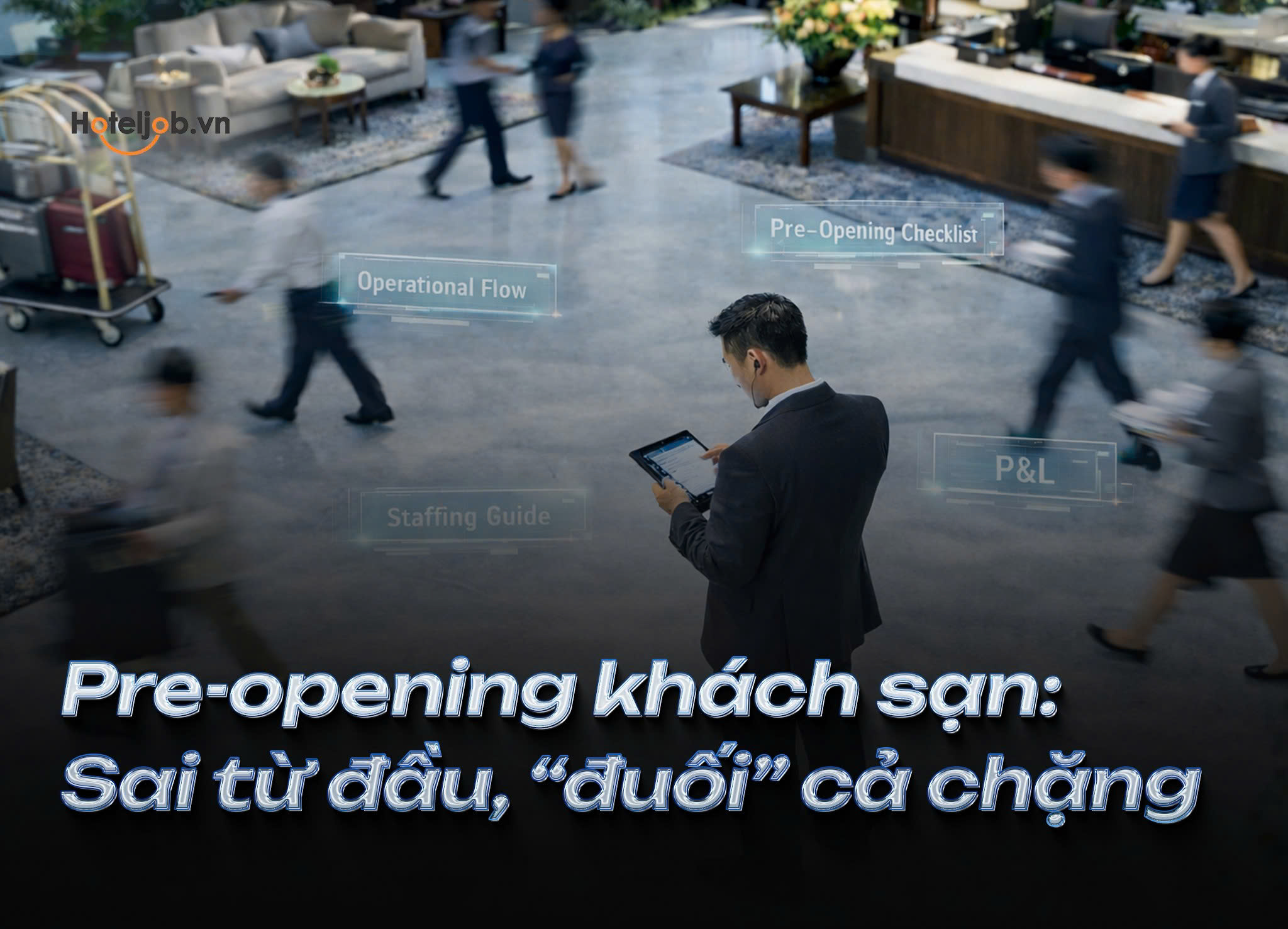 Pre-opening khách sạn: Sai từ đầu, “đuối” cả chặng
