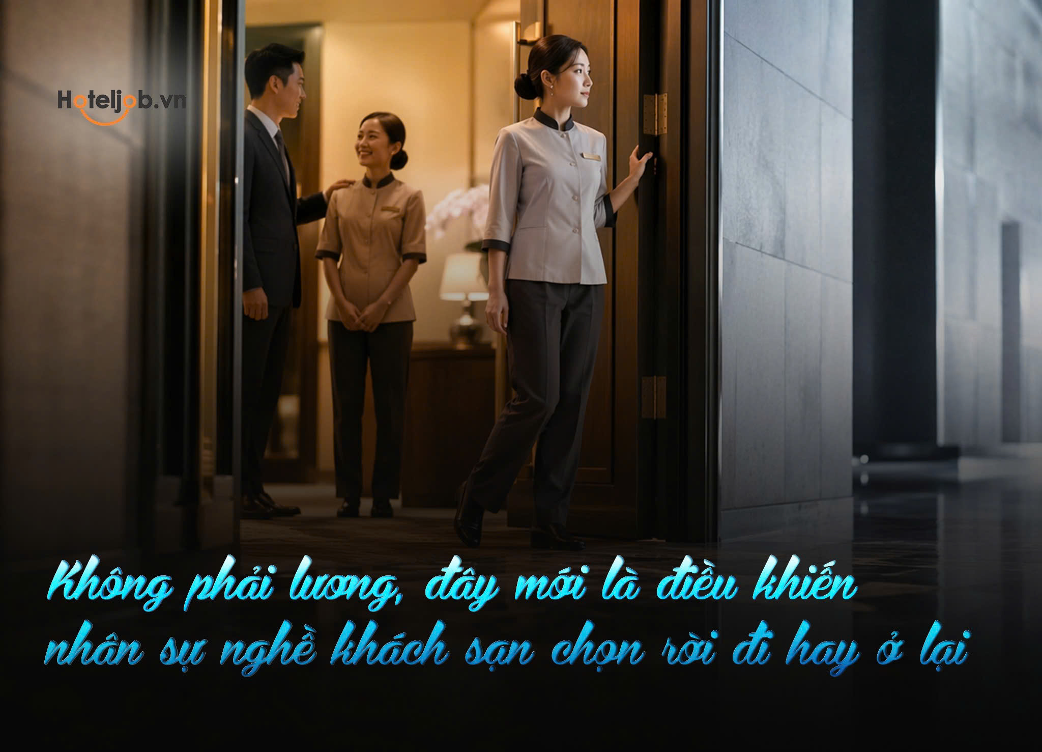 Không phải lương, đây mới là điều khiến nhân sự nghề khách sạn  chọn rời đi hay ở lại