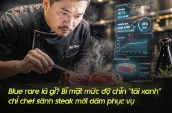 Blue rare là gì? Bí mật mức độ chín “tái xanh” chỉ chef sành steak mới dám phục vụ