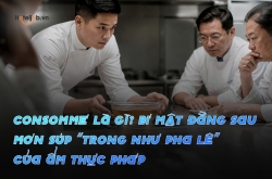 Consommé là gì? Bí mật đằng sau món súp “trong như pha lê” của ẩm thực Pháp