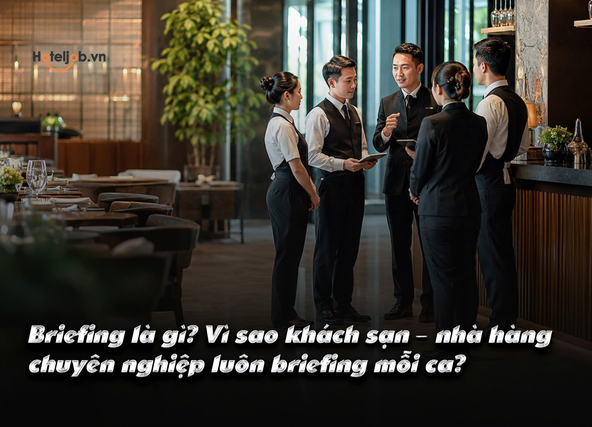 Briefing là gì? Vì sao khách sạn - nhà hàng chuyên nghiệp luôn briefing mỗi ca?