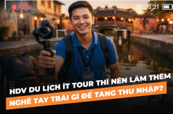 HDVDL ít tour thì nên làm thêm nghề tay trái gì để tăng thu nhập?