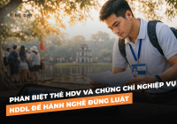 Phân biệt Thẻ HDV và Chứng chỉ Nghiệp vụ HDDL để hành nghề đúng luật