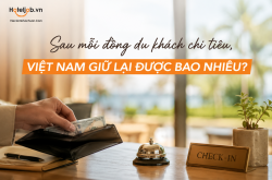 Sau mỗi đồng du khách chi tiêu, Việt Nam giữ lại được bao nhiêu?