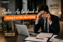 Uất ức nghề Sales khách sạn: Áp lực doanh số mỗi ngày nhưng ít ai hiểu hậu trường