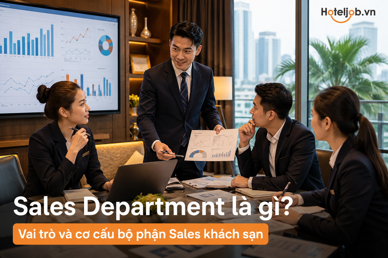 Sales Department là gì? Vai trò và cơ cấu bộ phận Sales khách sạn